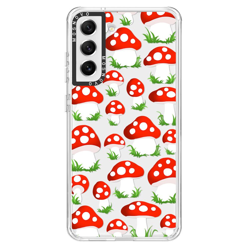 Cute Mushroom Phone Case - Samsung Galaxy S21 FE Case - MOSNOVO