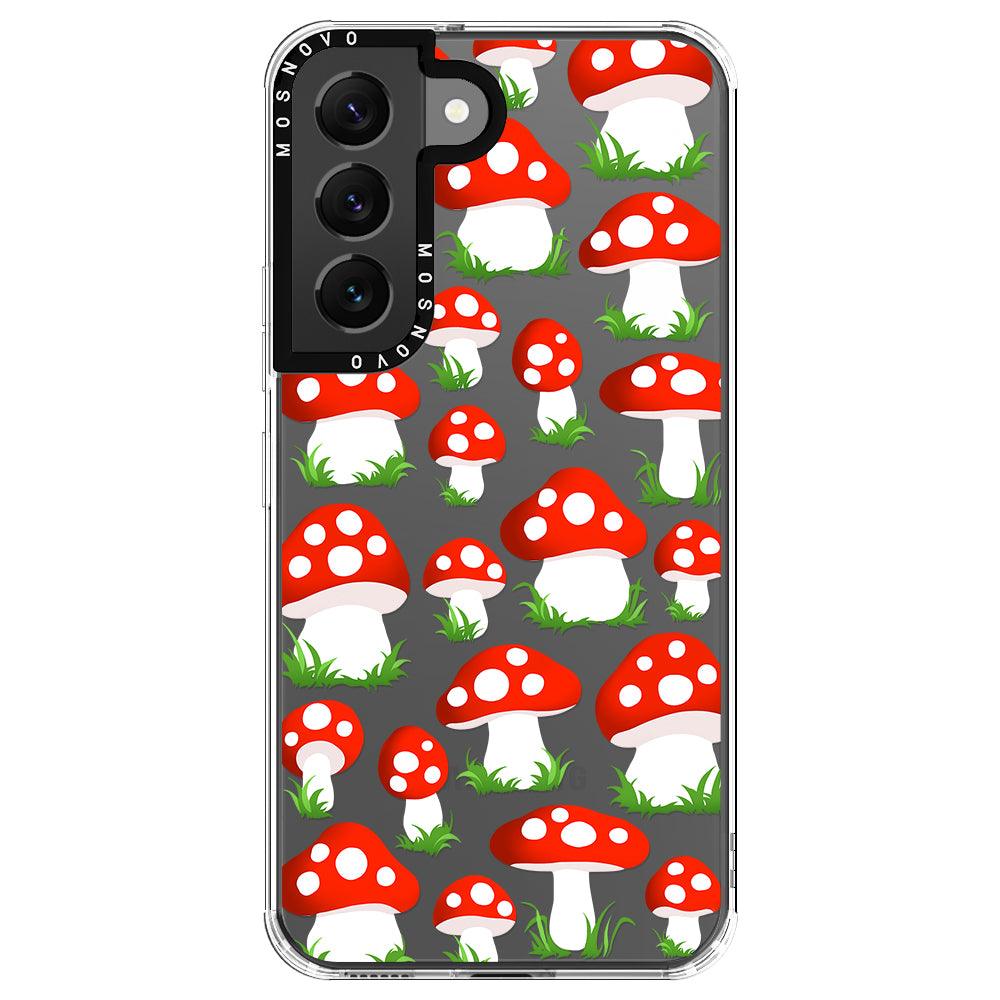 Cute Mushroom Phone Case - Samsung Galaxy S22 Plus Case - MOSNOVO