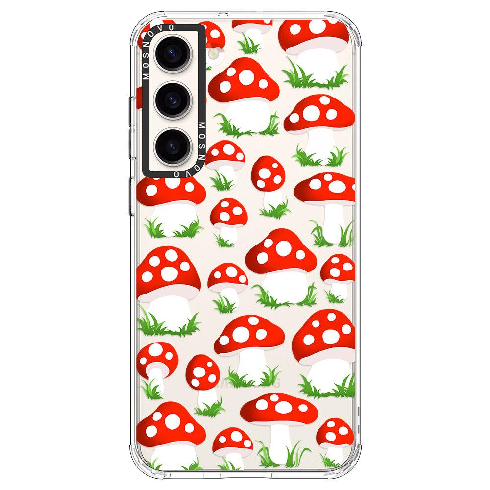 Cute Mushroom Phone Case - Samsung Galaxy S23 Case - MOSNOVO