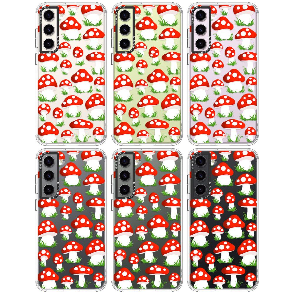 Cute Mushroom Phone Case - Samsung Galaxy S23 Plus Case - MOSNOVO