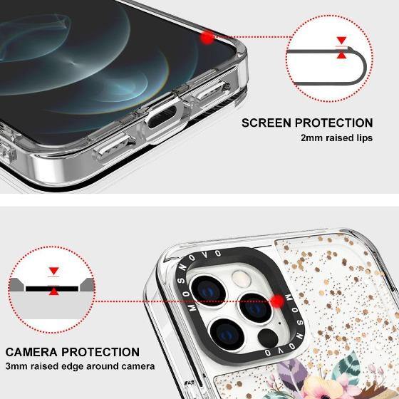 Cute Owl Glitter Phone Case - iPhone 12 Pro Case - MOSNOVO
