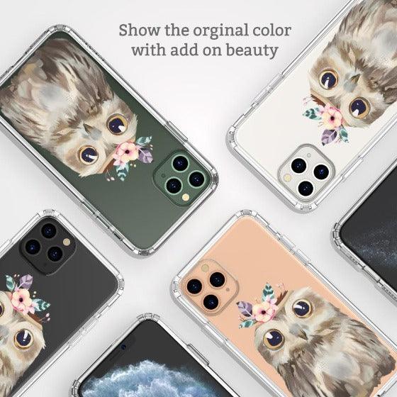 Cute Owl Phone Case - iPhone 11 Pro Case - MOSNOVO