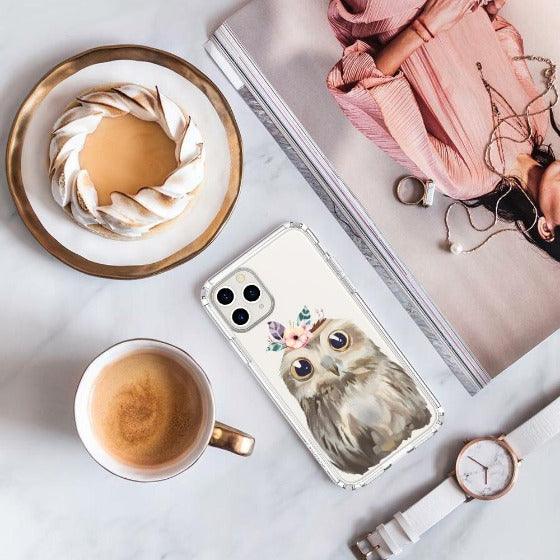 Cute Owl Phone Case - iPhone 11 Pro Case - MOSNOVO