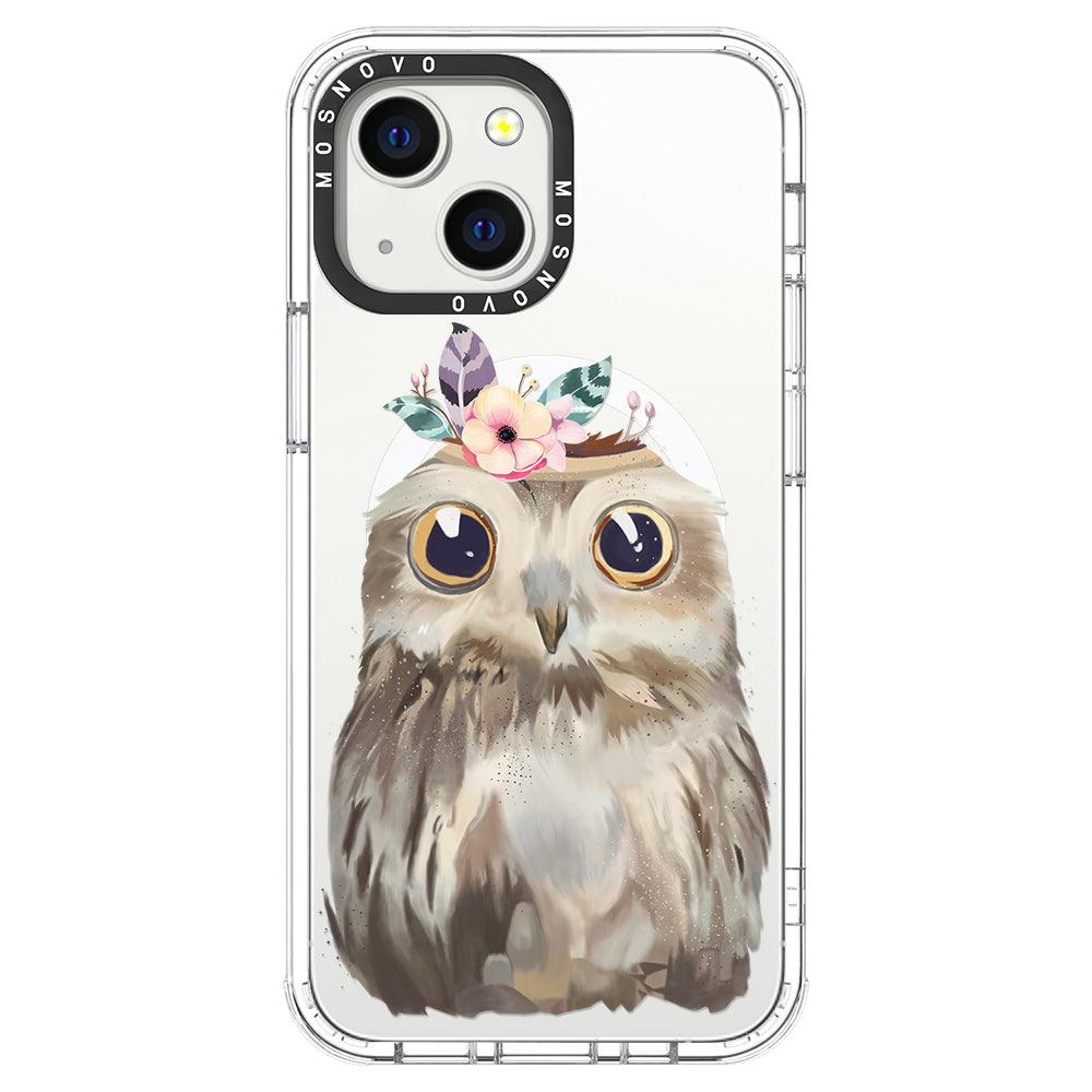Cute Owl Phone Case - iPhone 13 Case - MOSNOVO