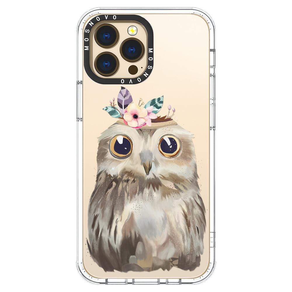 Cute Owl Phone Case - iPhone 13 Pro Max Case - MOSNOVO