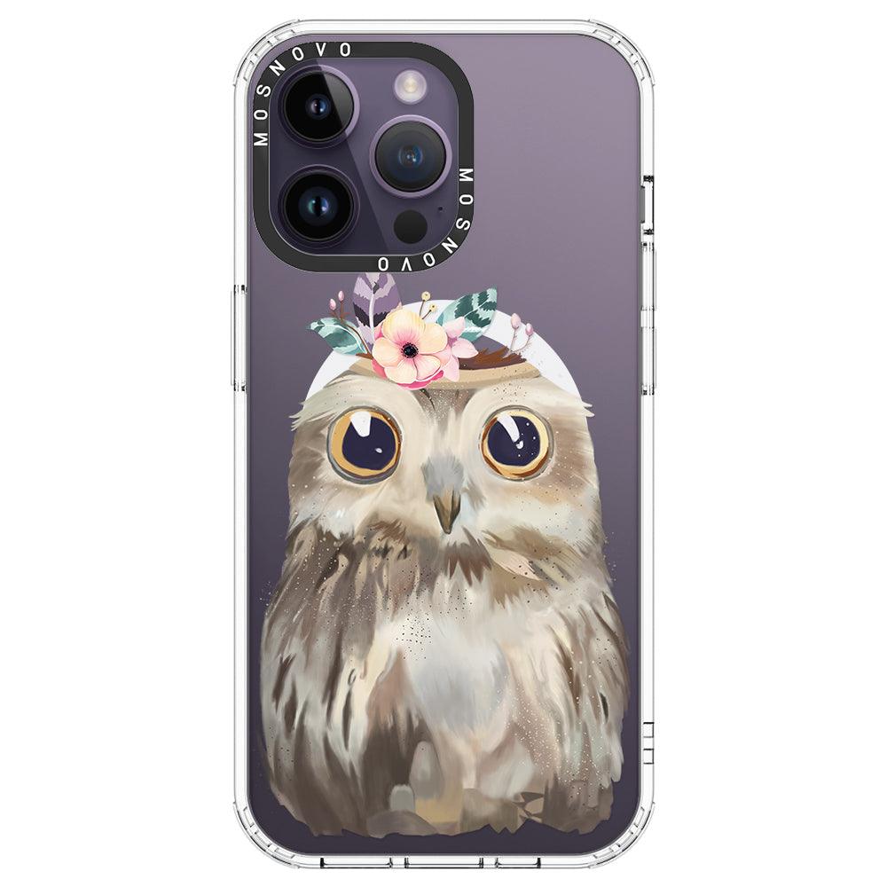 Cute Owl Phone Case - iPhone 14 Pro Max Case - MOSNOVO