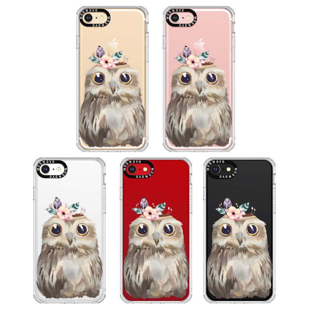 Cute Owl Phone Case - iPhone 7 Case - MOSNOVO