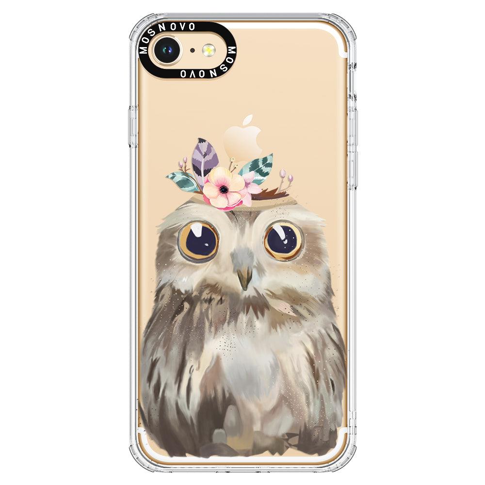 Cute Owl Phone Case - iPhone 8 Case - MOSNOVO