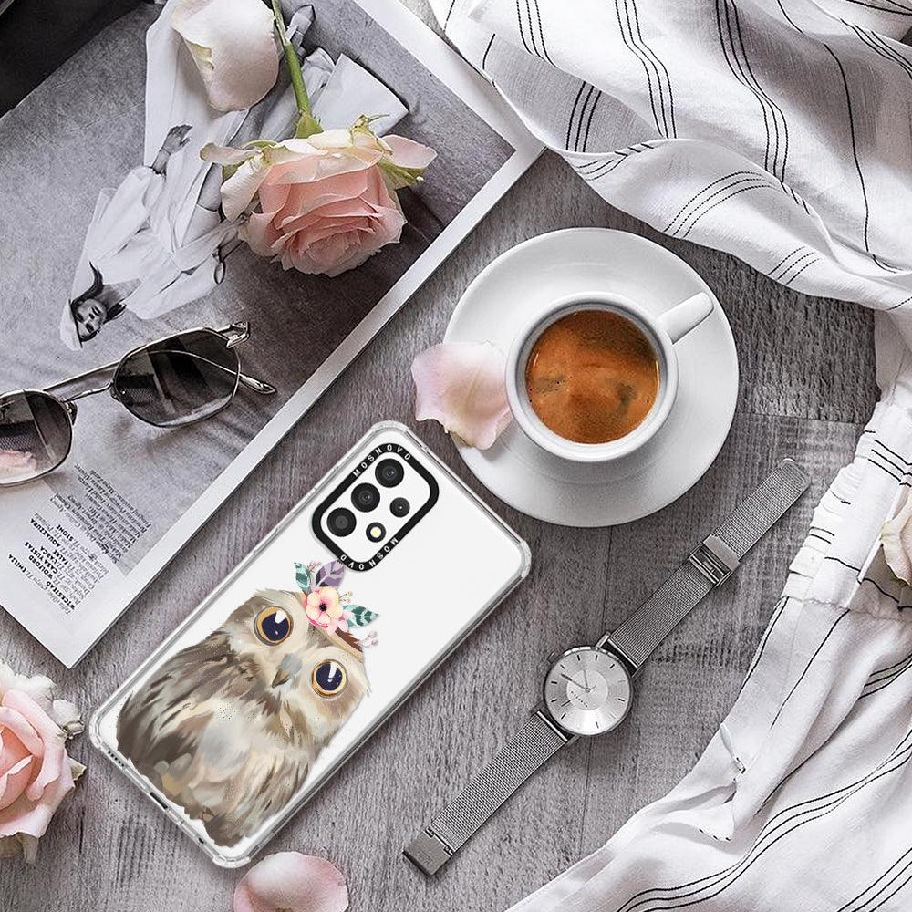 Cute Owl Phone Case - Samsung Galaxy A52 & A52s Case - MOSNOVO