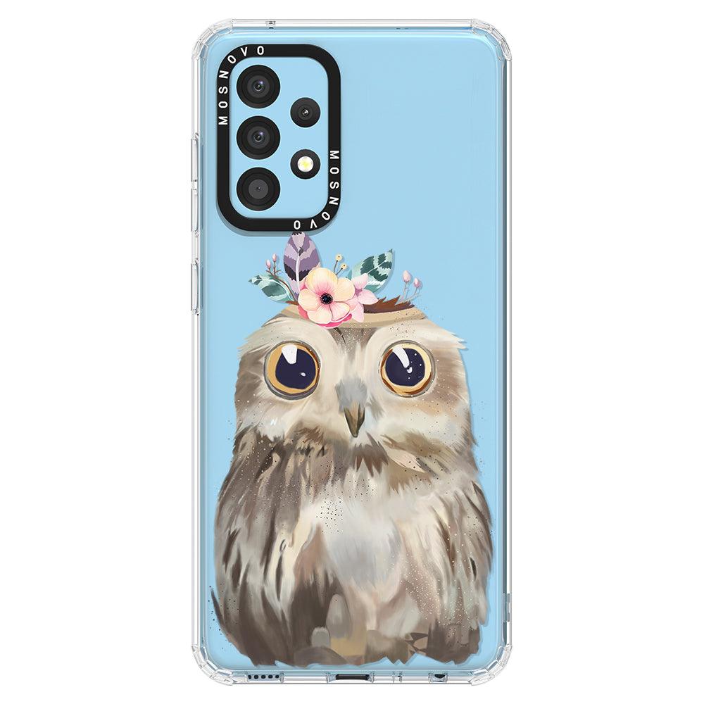 Cute Owl Phone Case - Samsung Galaxy A52 & A52s Case - MOSNOVO