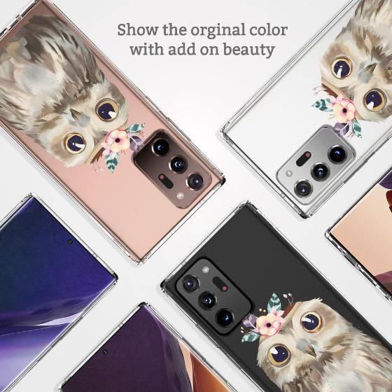 Cute Owl Phone Case - Samsung Galaxy Note 20 Ultra Case - MOSNOVO