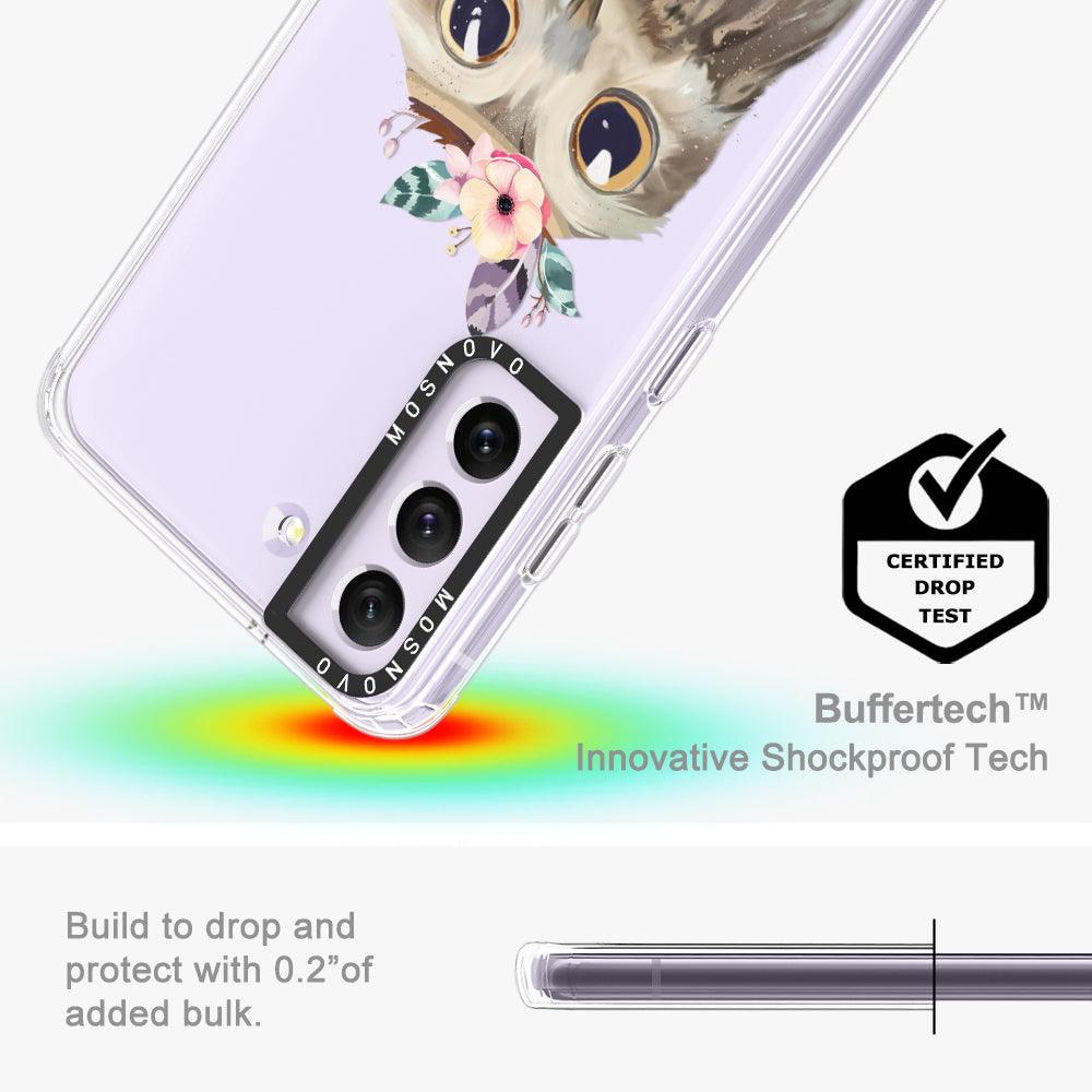 Cute Owl Phone Case - Samsung Galaxy S21 FE Case - MOSNOVO
