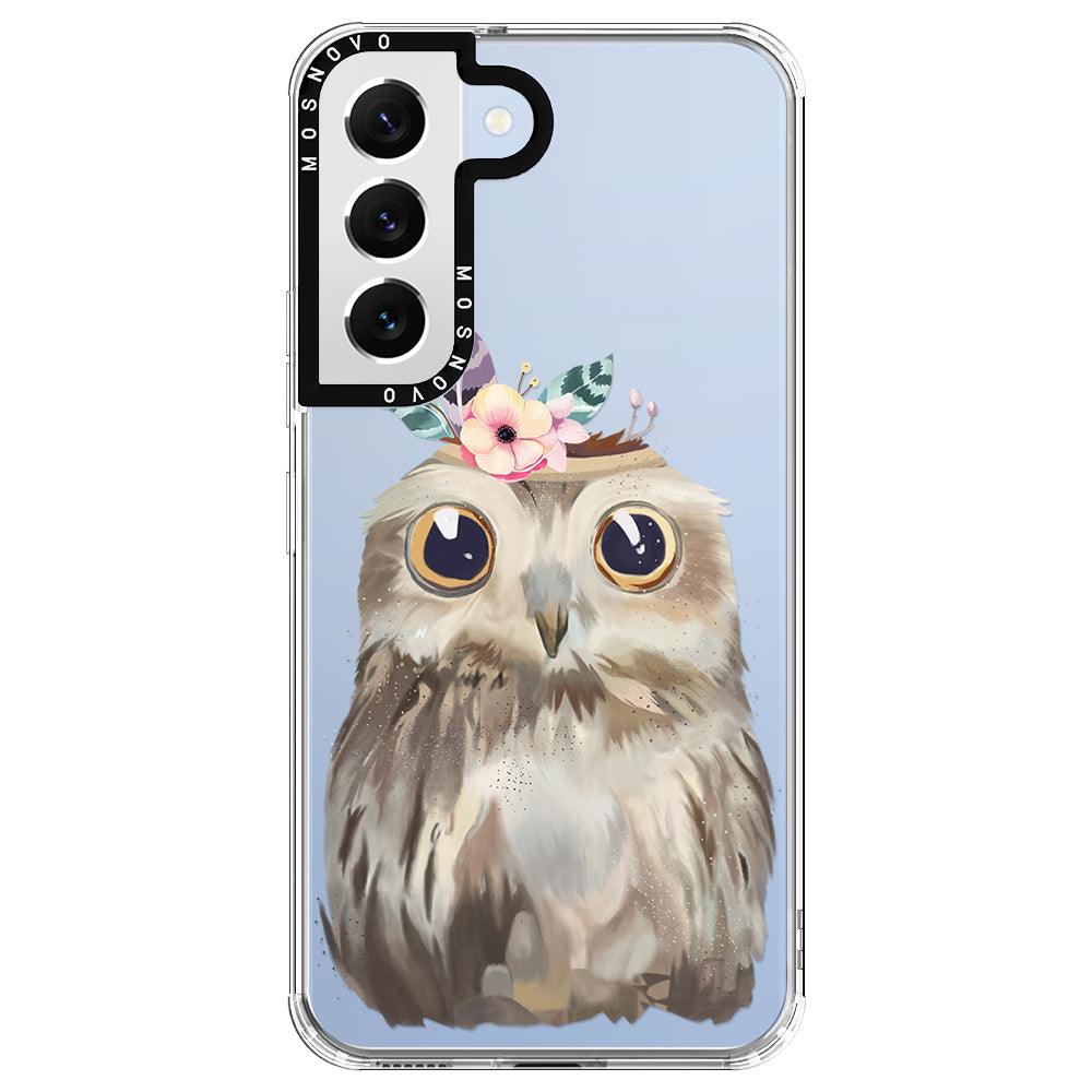 Cute Owl Phone Case - Samsung Galaxy S22 Plus Case - MOSNOVO