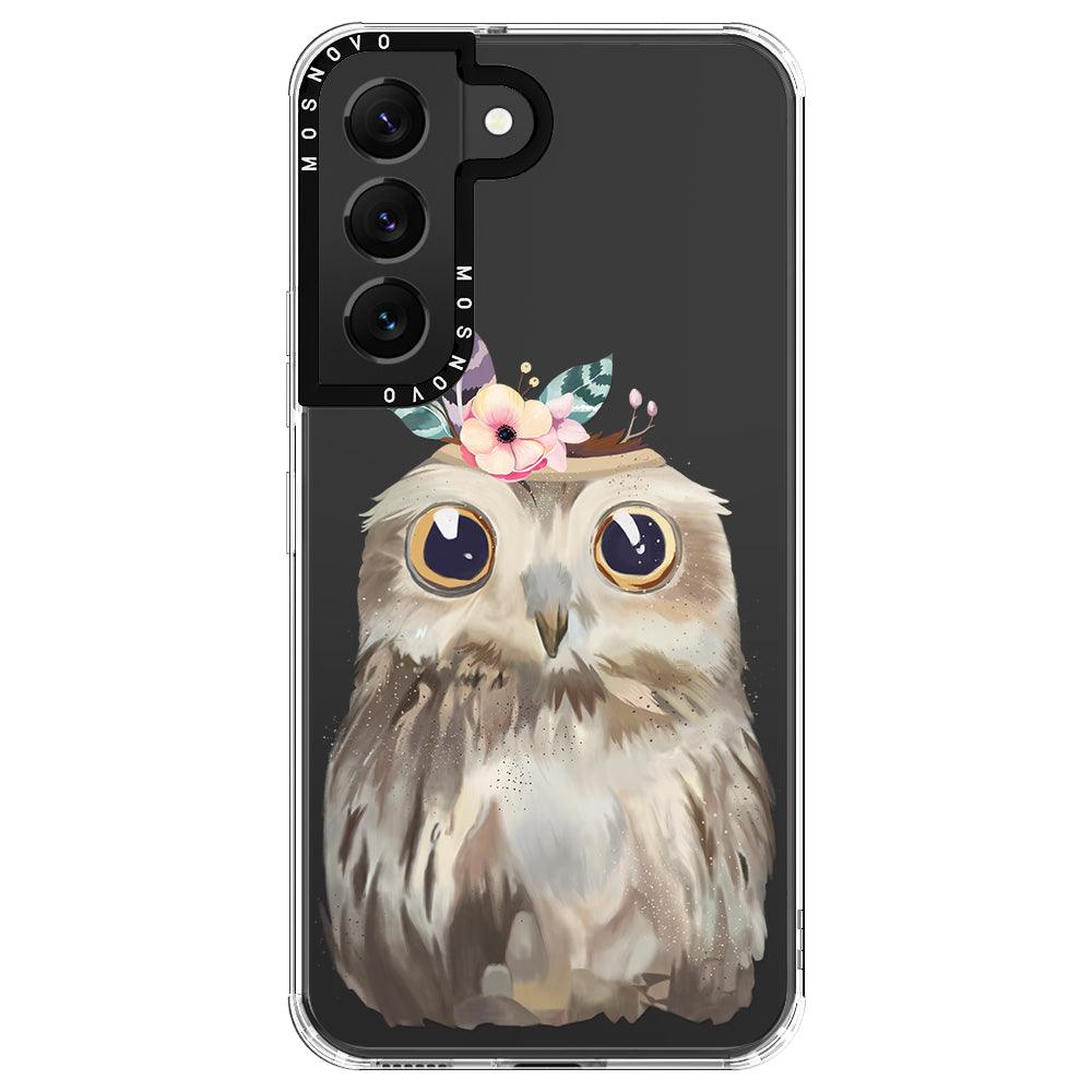Cute Owl Phone Case - Samsung Galaxy S22 Plus Case - MOSNOVO