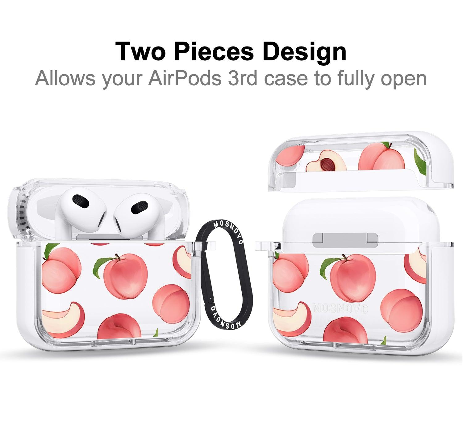Cute Peach AirPods 3 Case (3rd Generation) - MOSNOVO