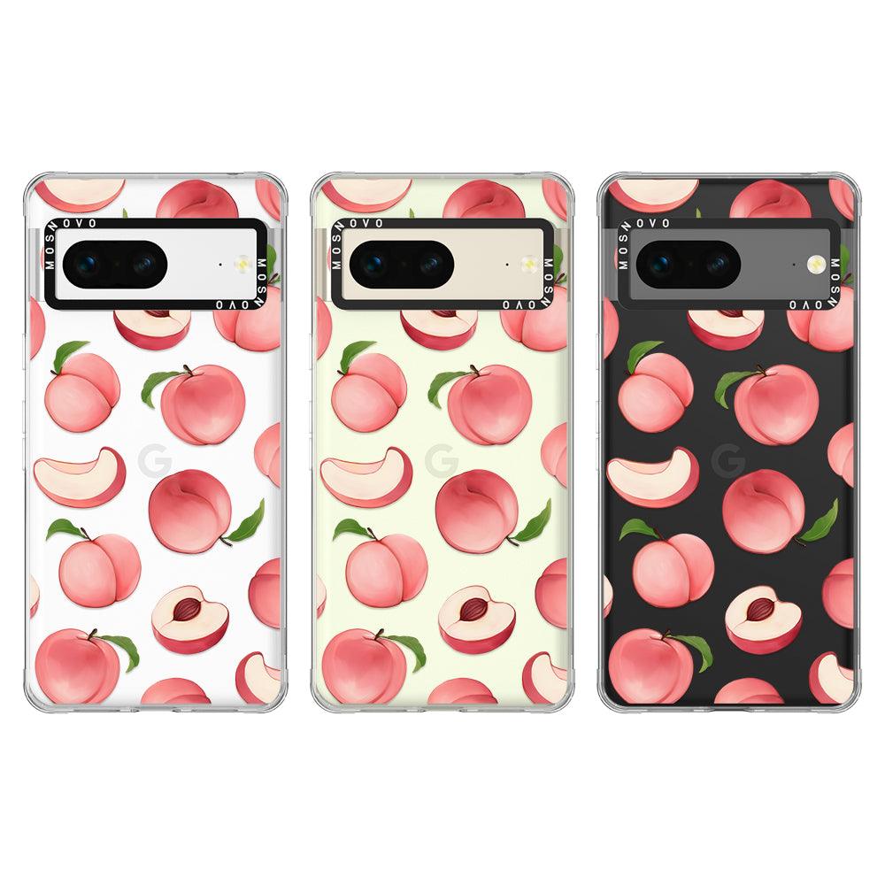 Cute Peach Phone Case - Google Pixel 7 Case - MOSNOVO