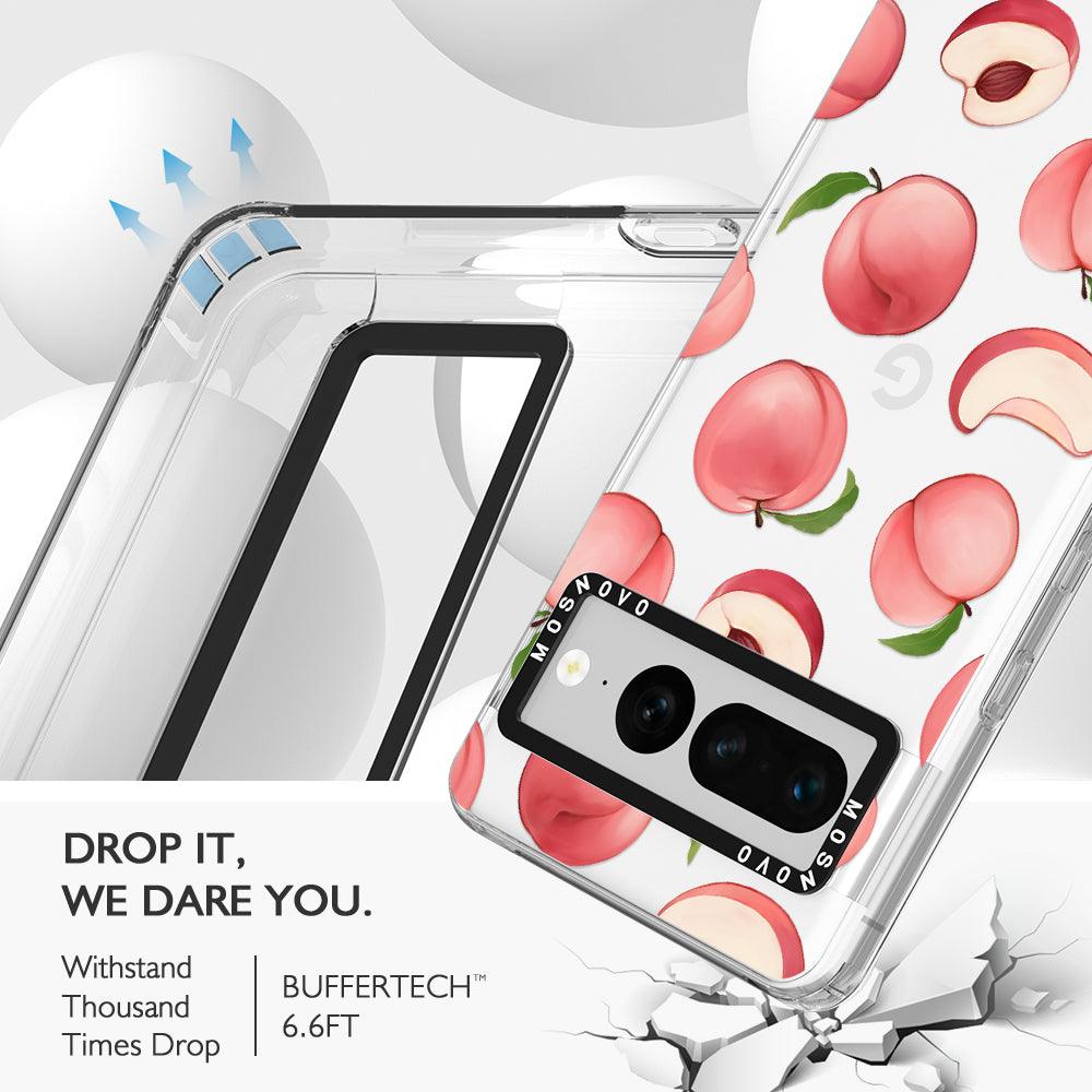 Cute Peach Phone Case - Google Pixel 7 Pro Case - MOSNOVO