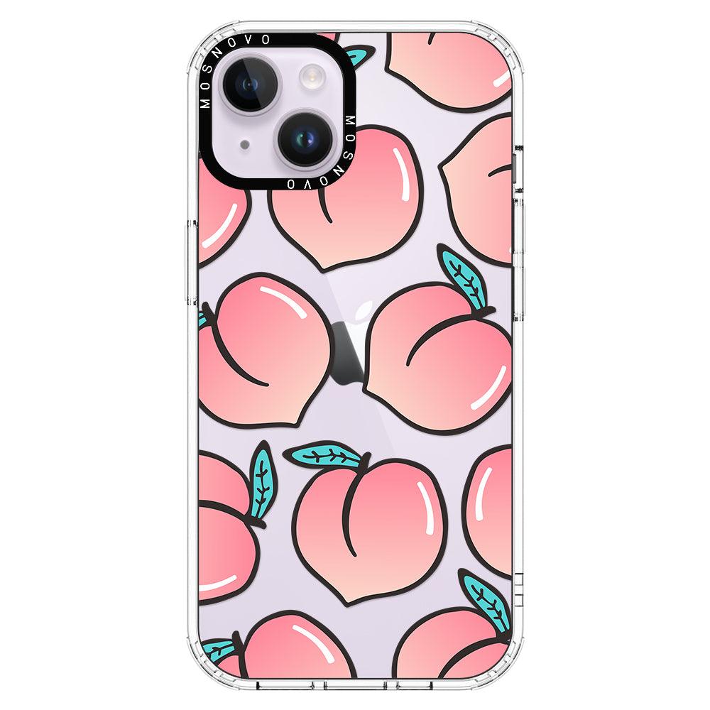 Cute Peach Phone Case - iPhone 14 Case – MOSNOVO