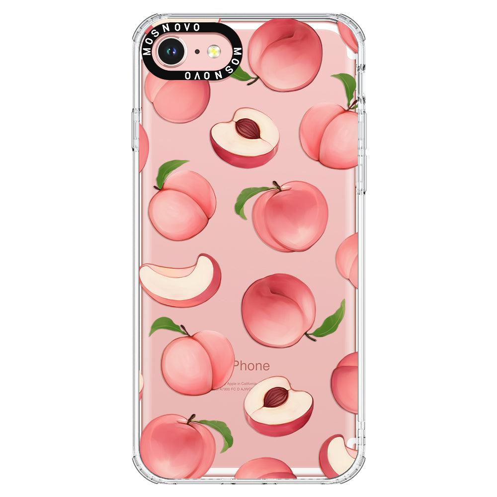 Cute Peach Phone Case - iPhone 7 Case - MOSNOVO