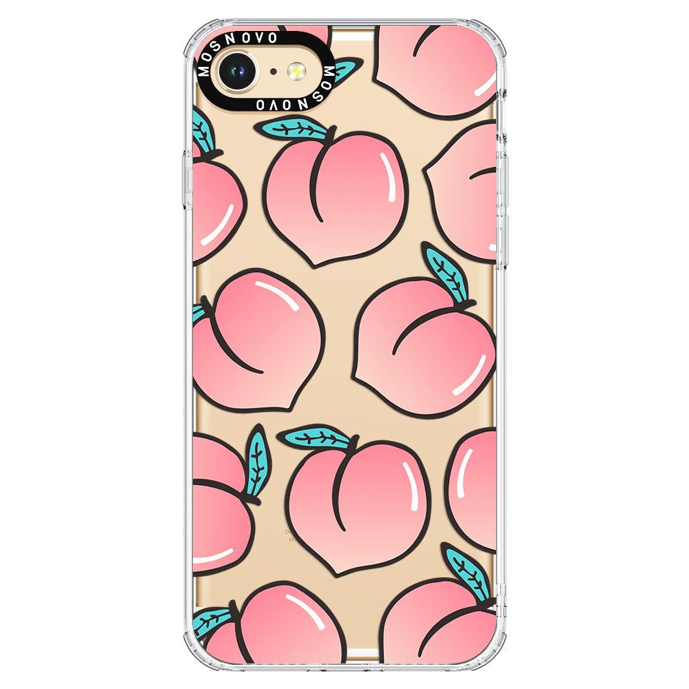 Cute Peach Phone Case - iPhone 7 Case - MOSNOVO