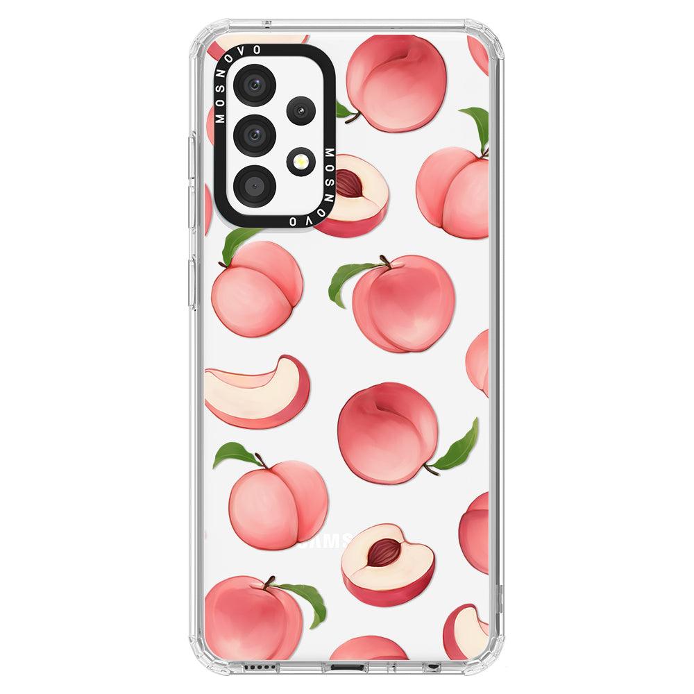 Cute Peach Phone Case - Samsung Galaxy A52 & A52s Case - MOSNOVO