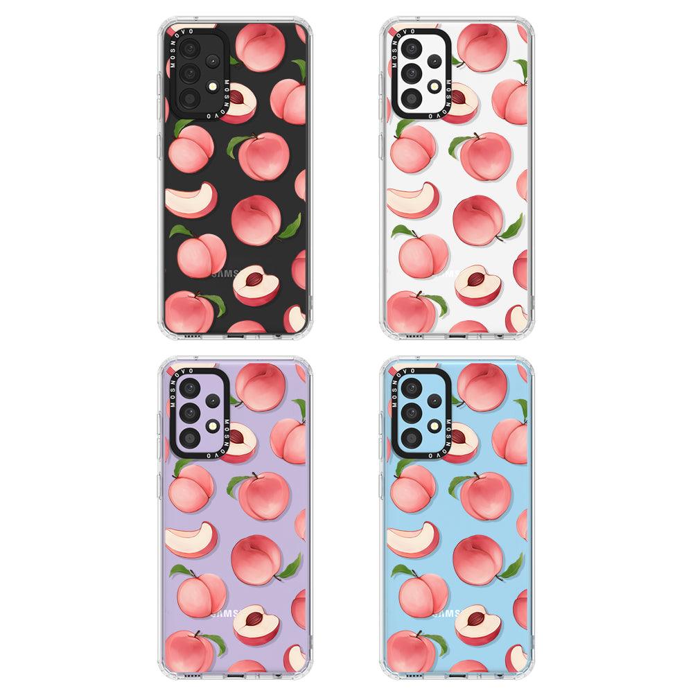 Cute Peach Phone Case - Samsung Galaxy A52 & A52s Case - MOSNOVO