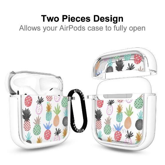 Cute Pineapple AirPods 1/2 Case - MOSNOVO