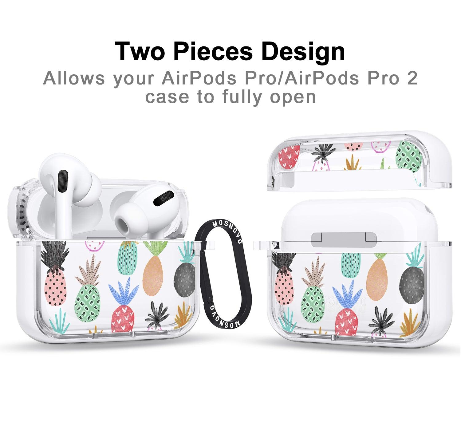 Cute Pineapple AirPods Pro 2 Case (2nd Generation) - MOSNOVO