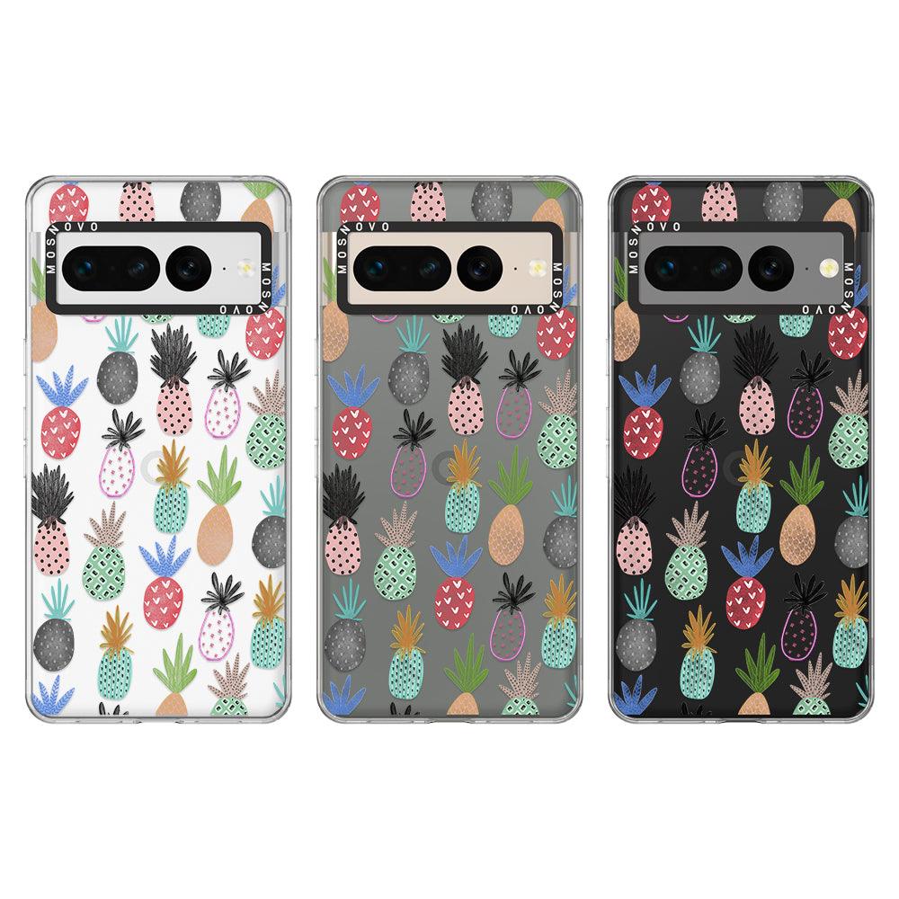 Cute Pineapple Phone Case - Google Pixel 7 Pro Case - MOSNOVO