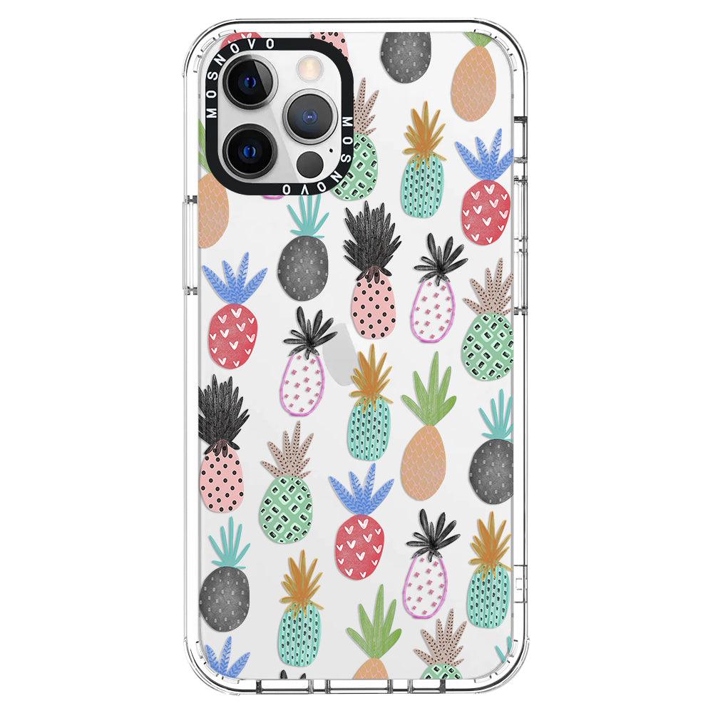 Cute Pineapple Phone Case - iPhone 12 Pro Case - MOSNOVO