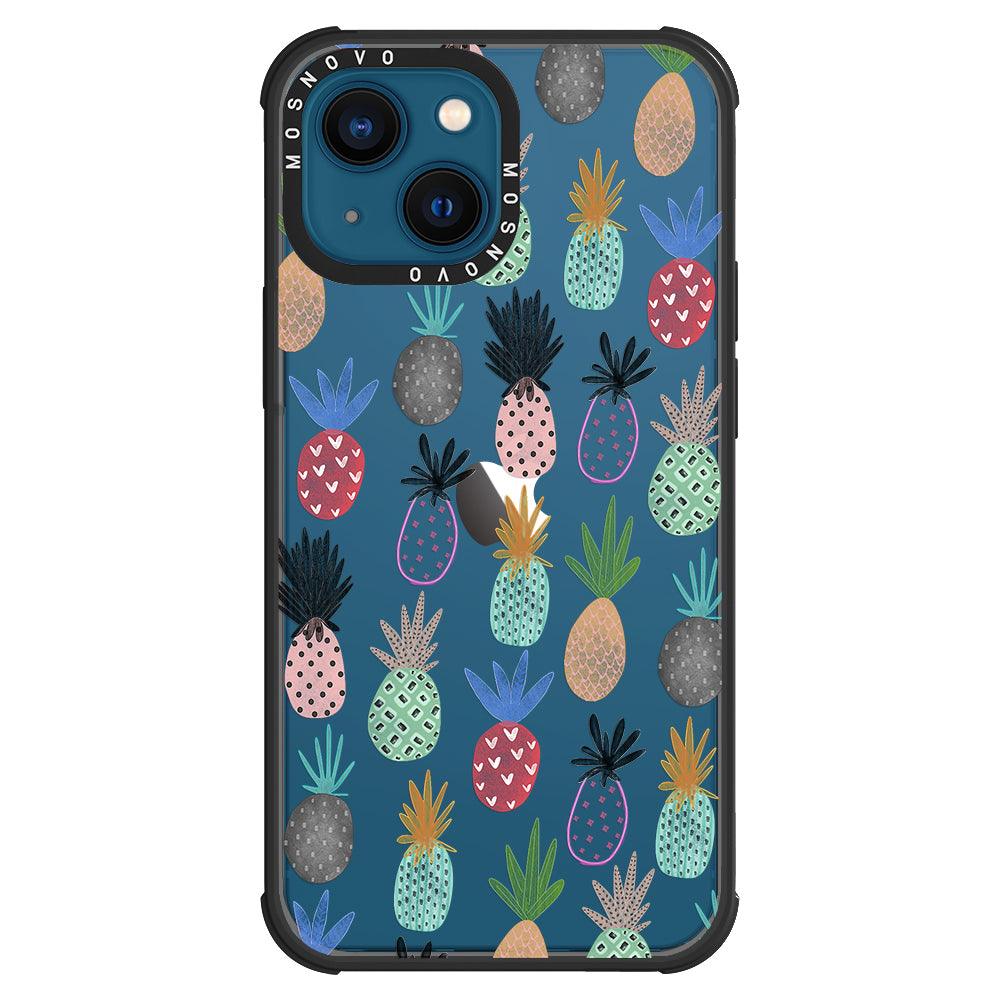 Cute Pineapple Phone Case - iPhone 13 Case - MOSNOVO