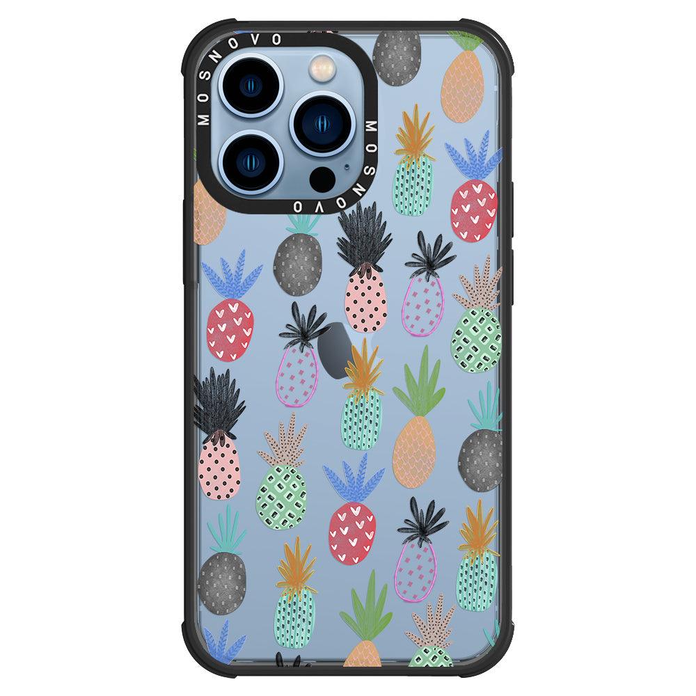 Cute Pineapple Phone Case - iPhone 13 Pro Case - MOSNOVO
