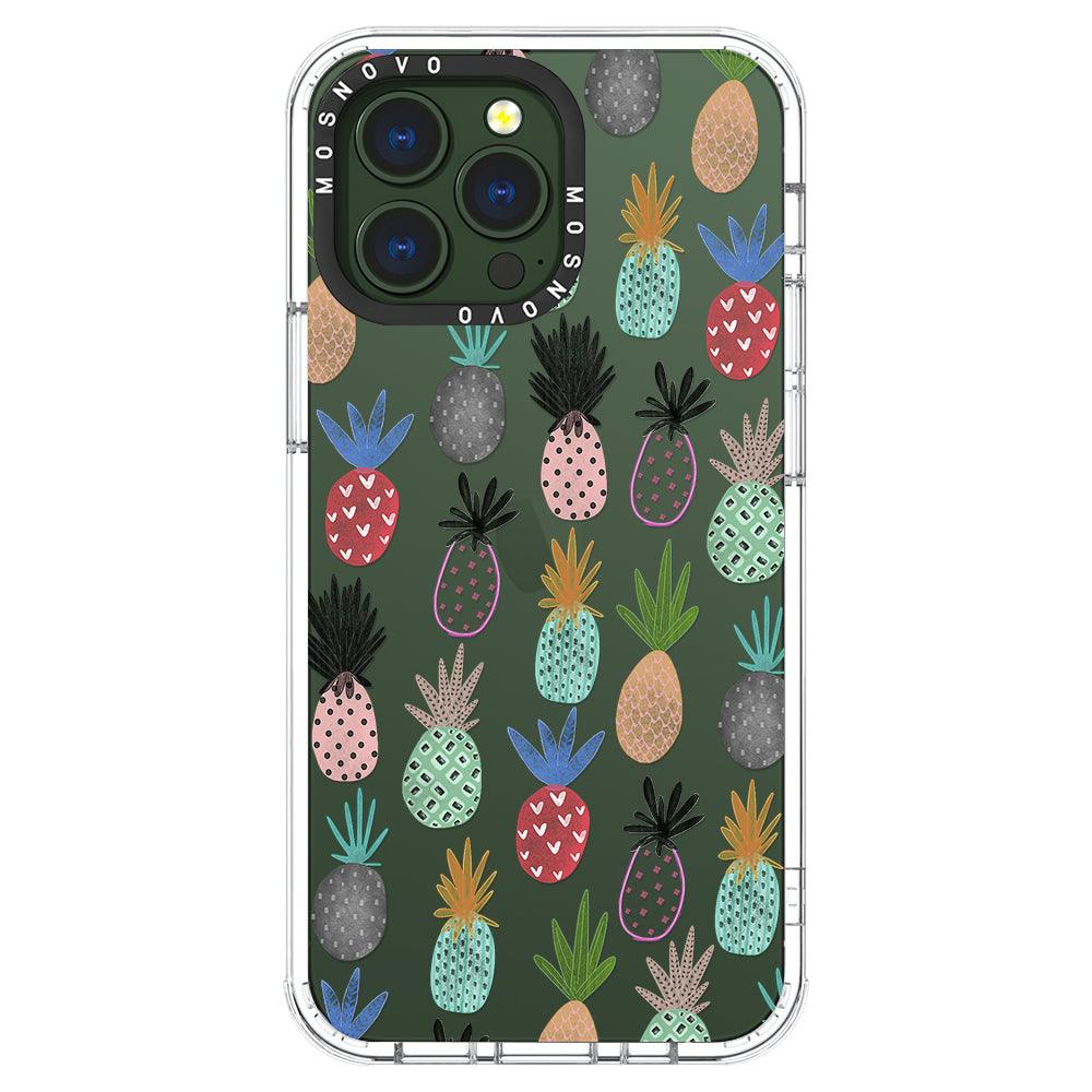 Cute Pineapple Phone Case - iPhone 13 Pro Case - MOSNOVO
