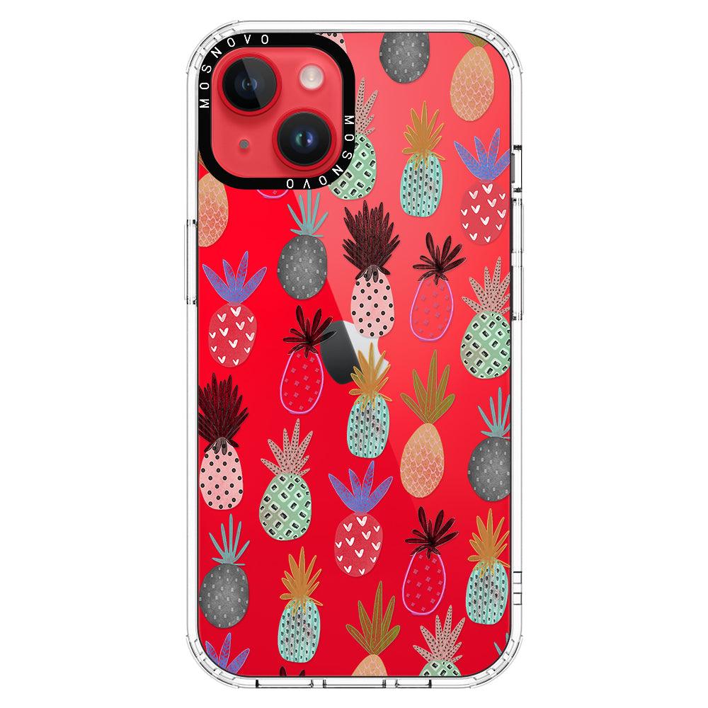 Cute Pineapple Phone Case - iPhone 14 Case - MOSNOVO