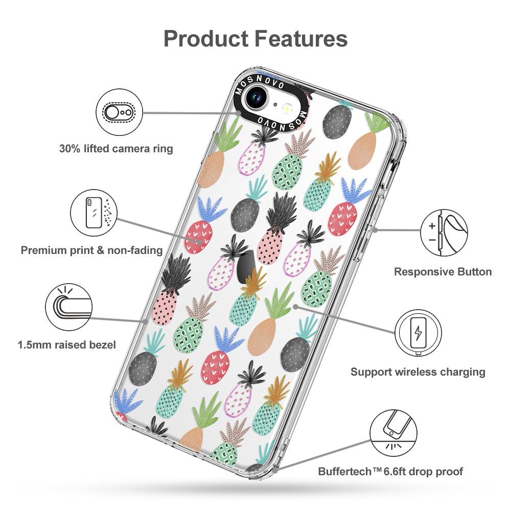 Cute Pineapple Phone Case - iPhone 7 Case - MOSNOVO