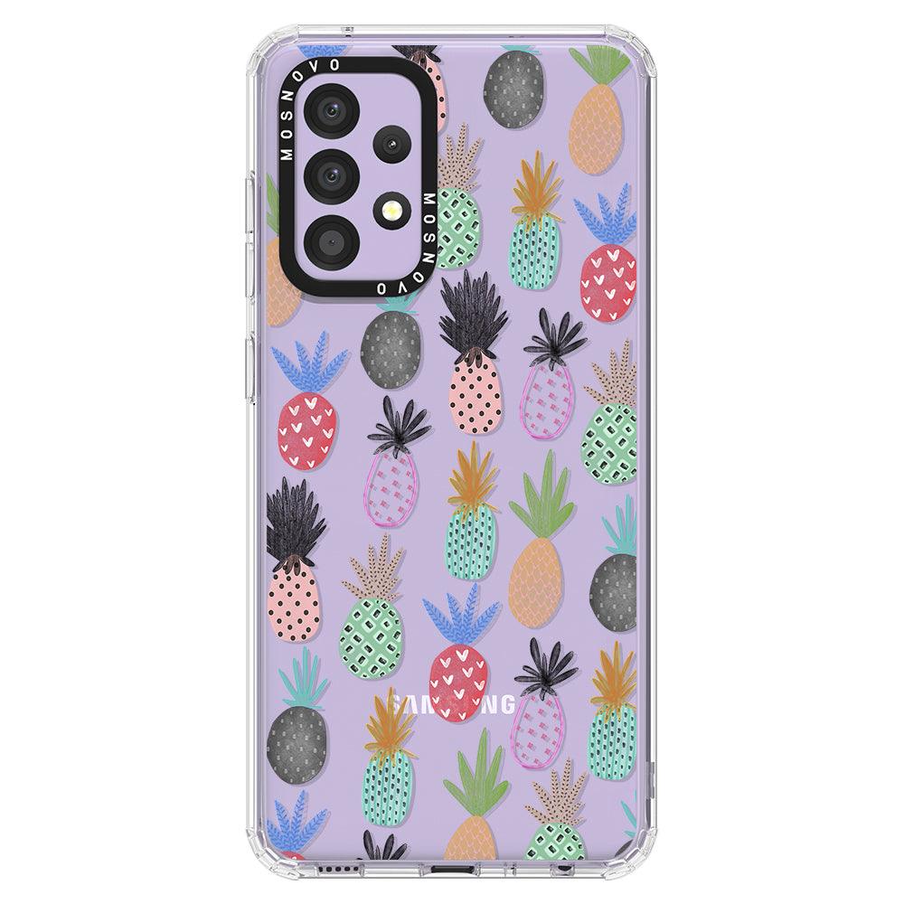 Cute Pineapple Phone Case - Samsung Galaxy A52 & A52s Case - MOSNOVO