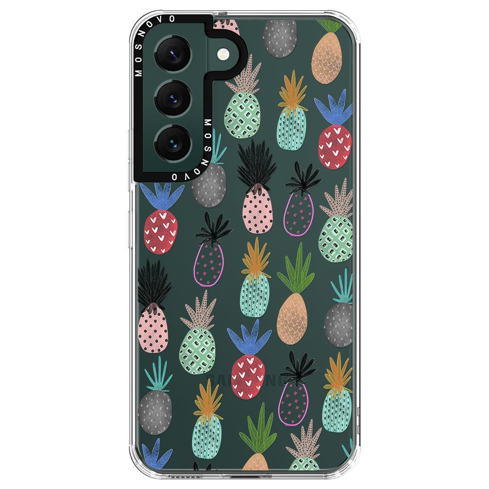 Cute Pineapple Phone Case - Samsung Galaxy S22 Plus Case - MOSNOVO