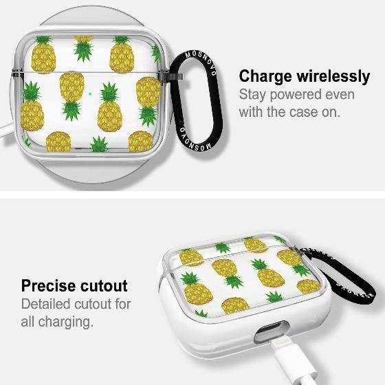 Cute Pineapples AirPods Pro Case - MOSNOVO