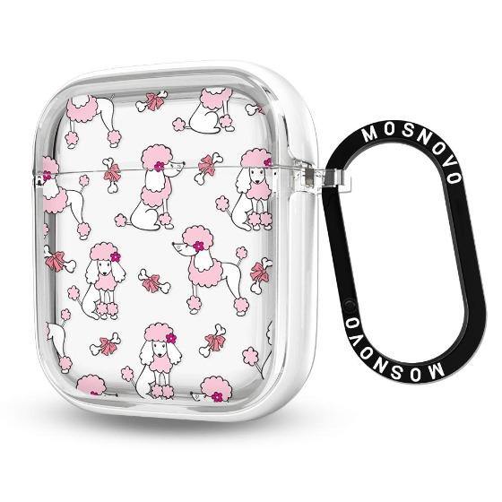 Cute Poodle AirPods 1/2 Case - MOSNOVO