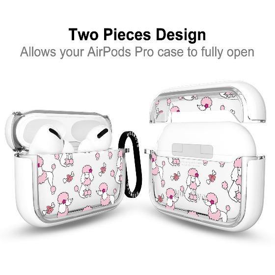 Cute Poodle AirPods Pro Case - MOSNOVO
