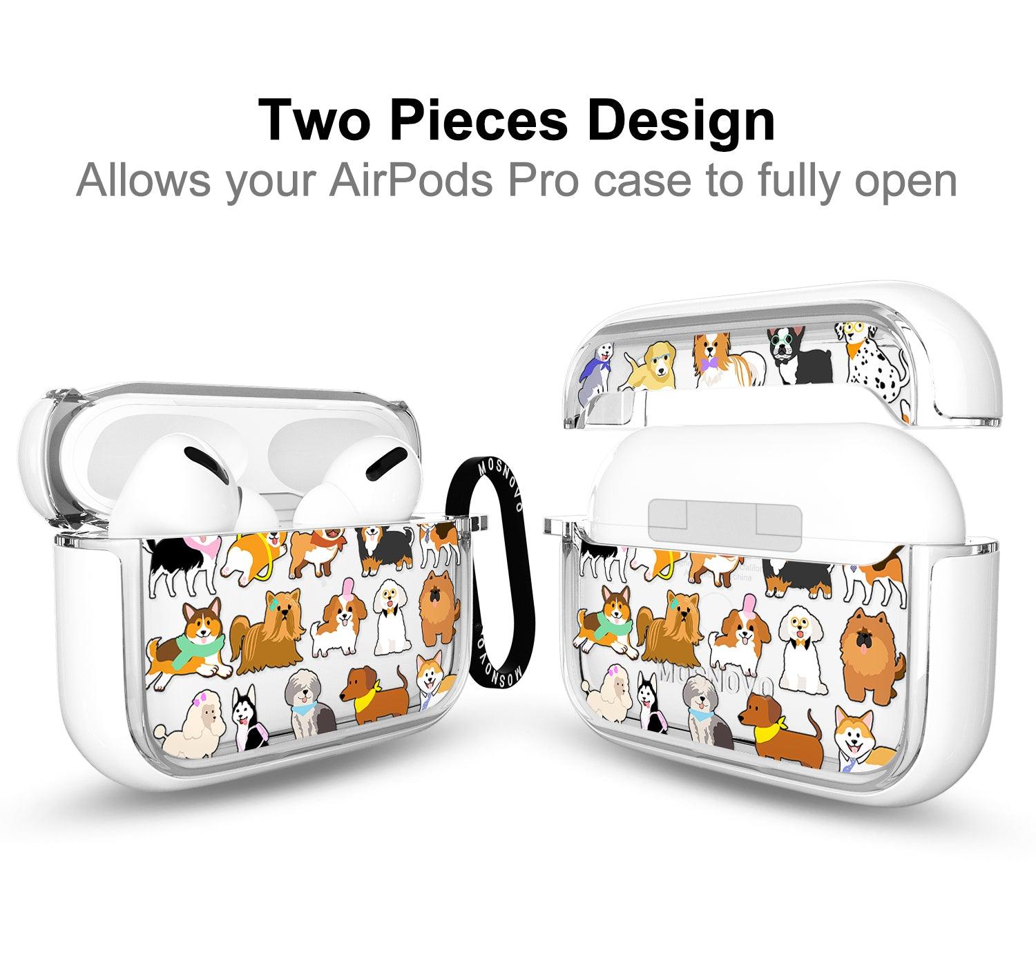 Cute Puppy AirPods Pro Case - MOSNOVO