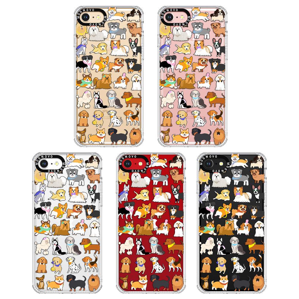 Cute Puppy Phone Case - iPhone 7 Case - MOSNOVO
