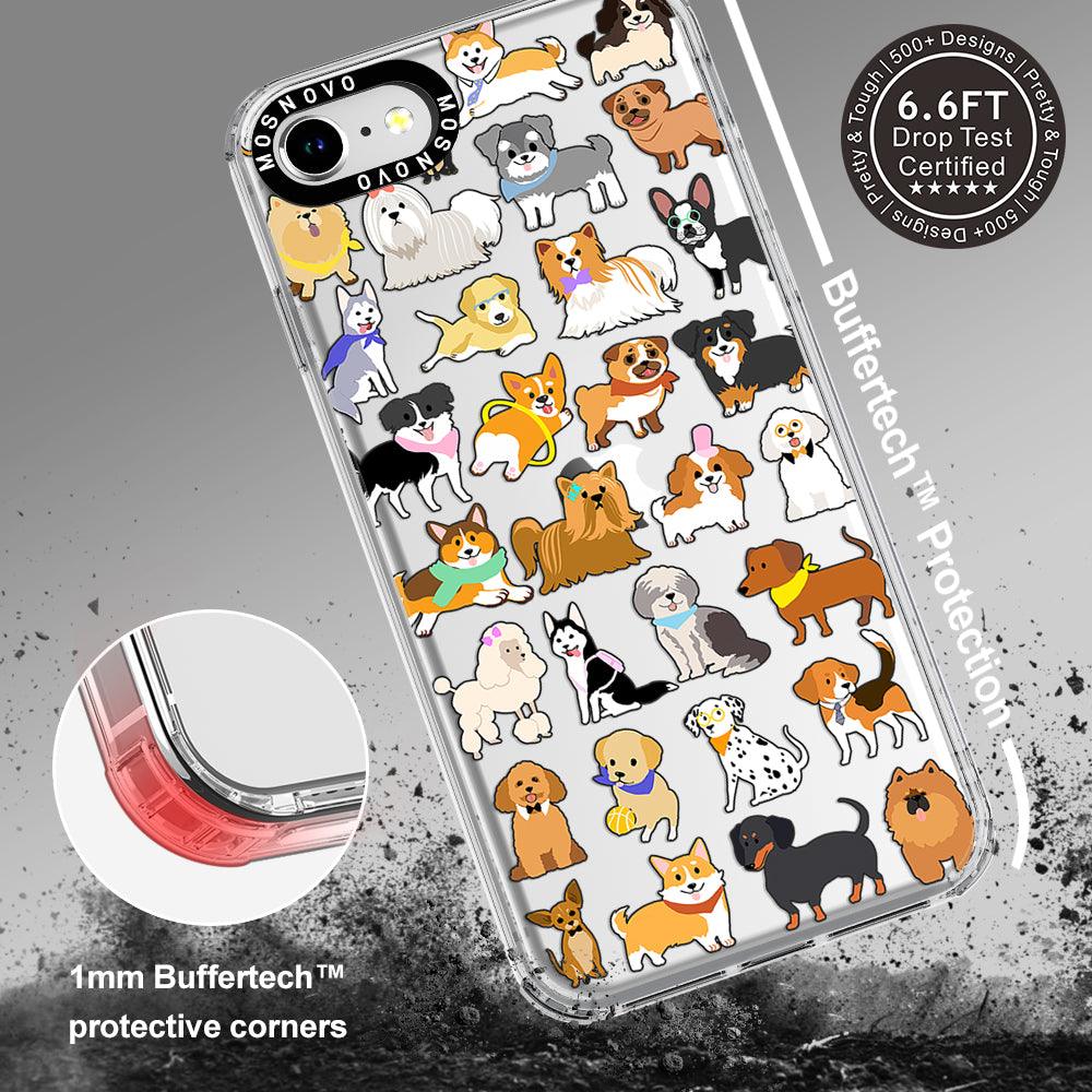 Cute Puppy Phone Case - iPhone 7 Case - MOSNOVO