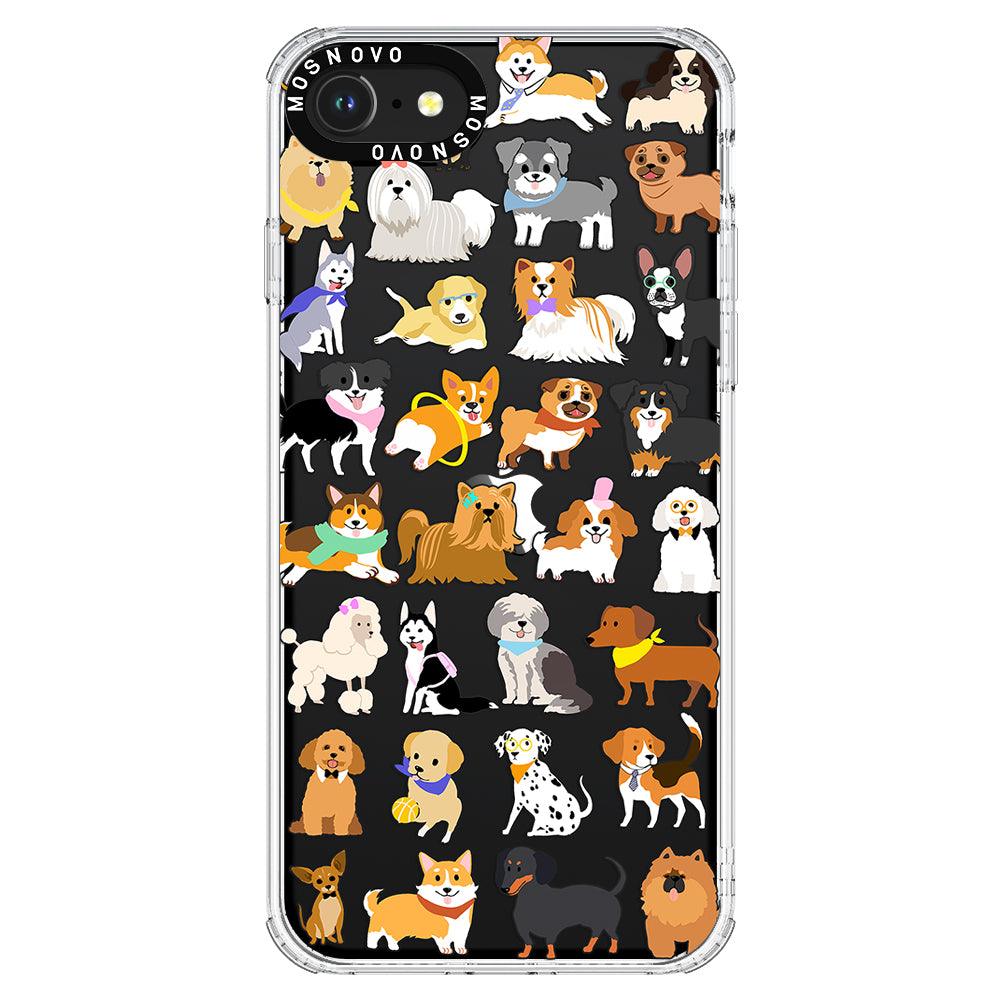 Cute Puppy Phone Case - iPhone SE 2022 Case - MOSNOVO