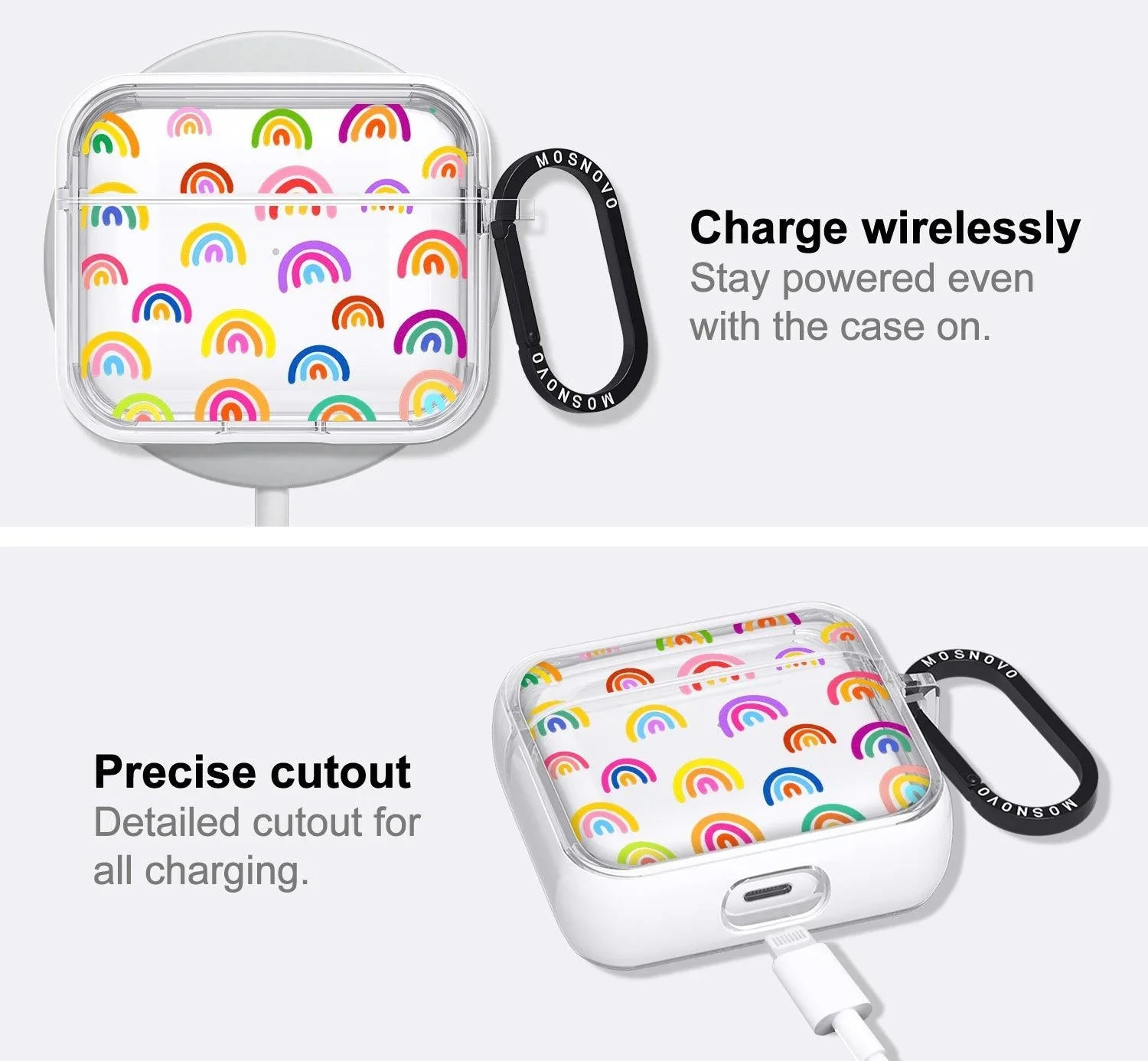 Aesthetic Rainbow AirPods 3 Case (3rd Generation)