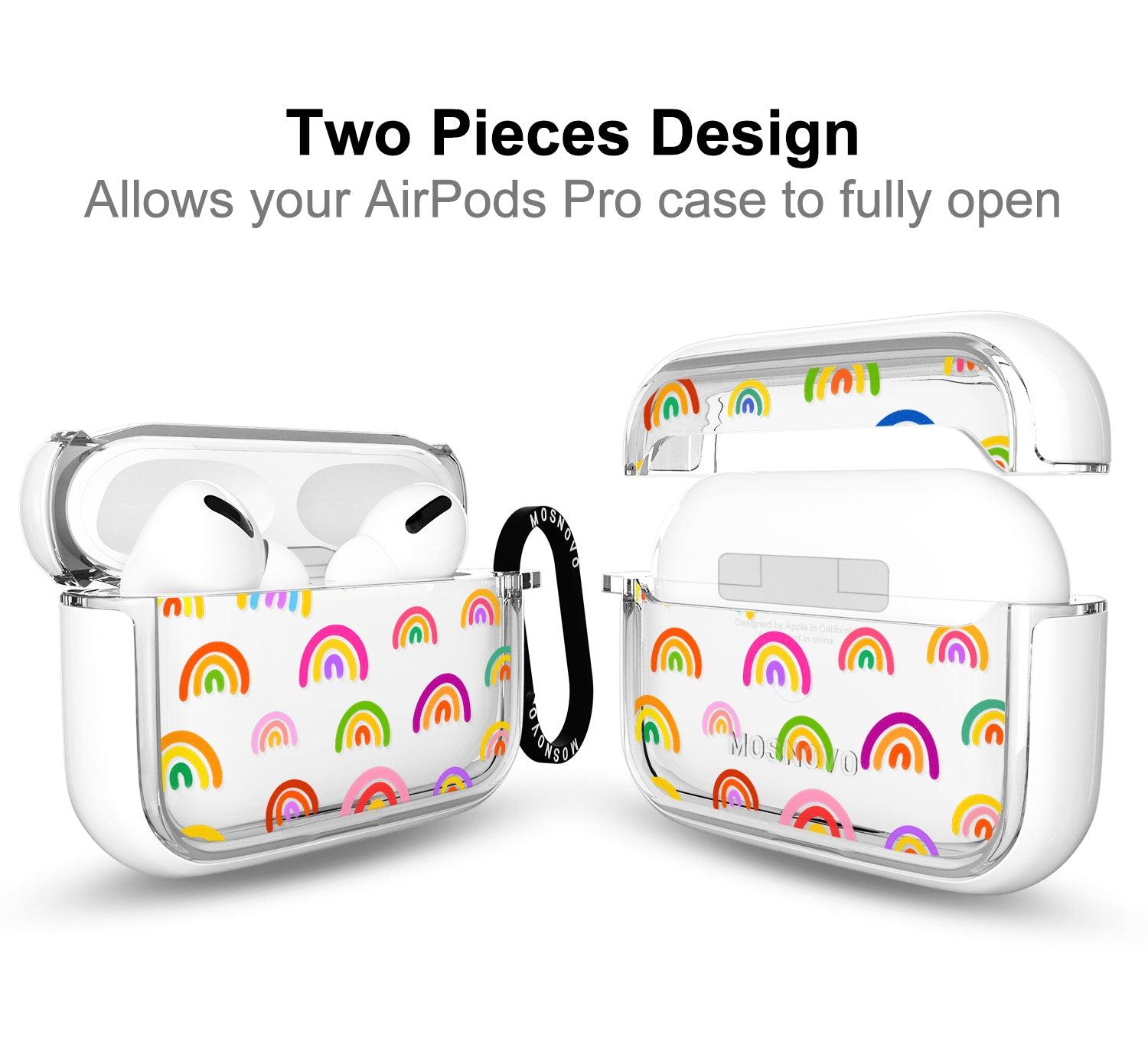 Cute Rainbow AirPods Pro Case - MOSNOVO
