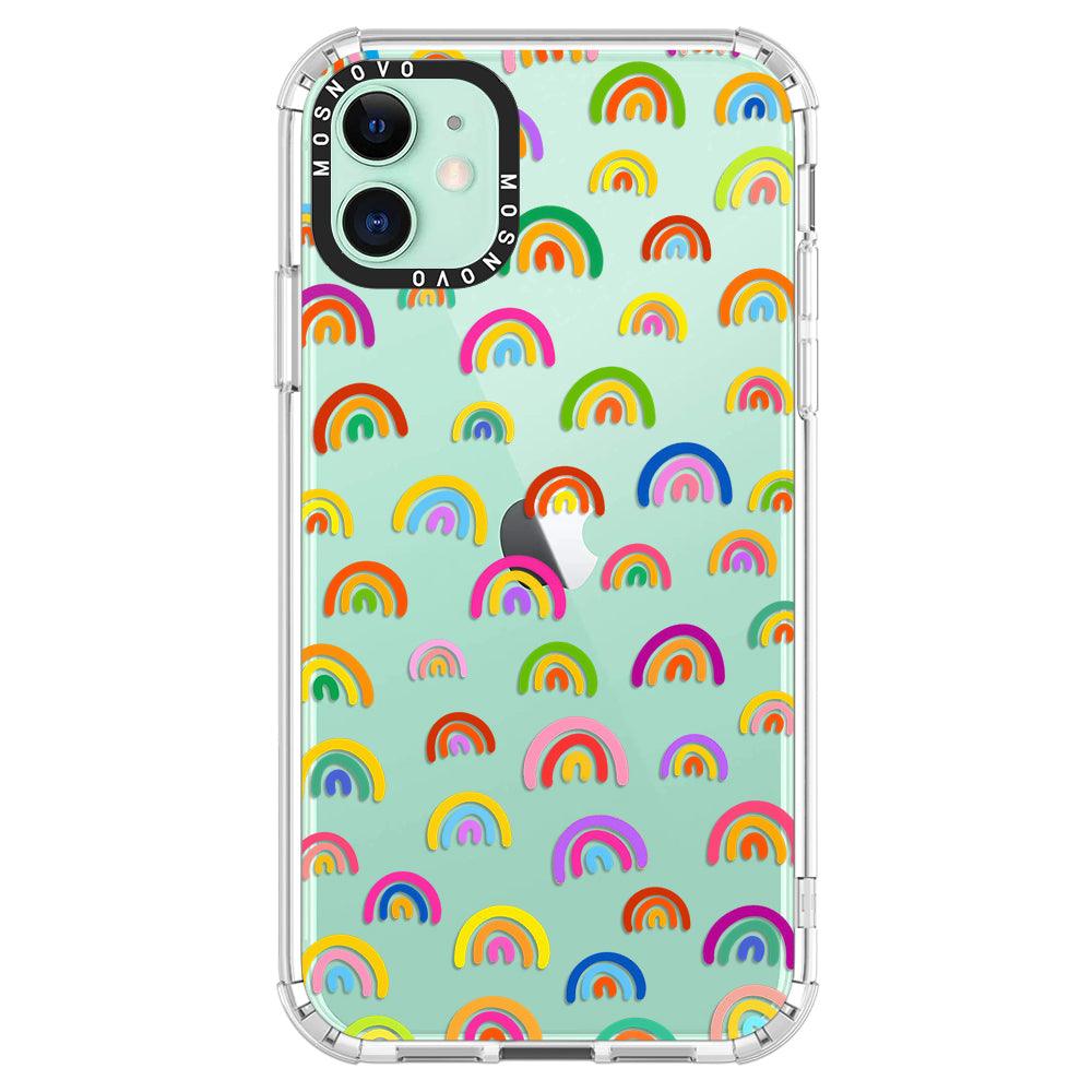 Cute Rainbow Phone Case - iPhone 11 Case - MOSNOVO
