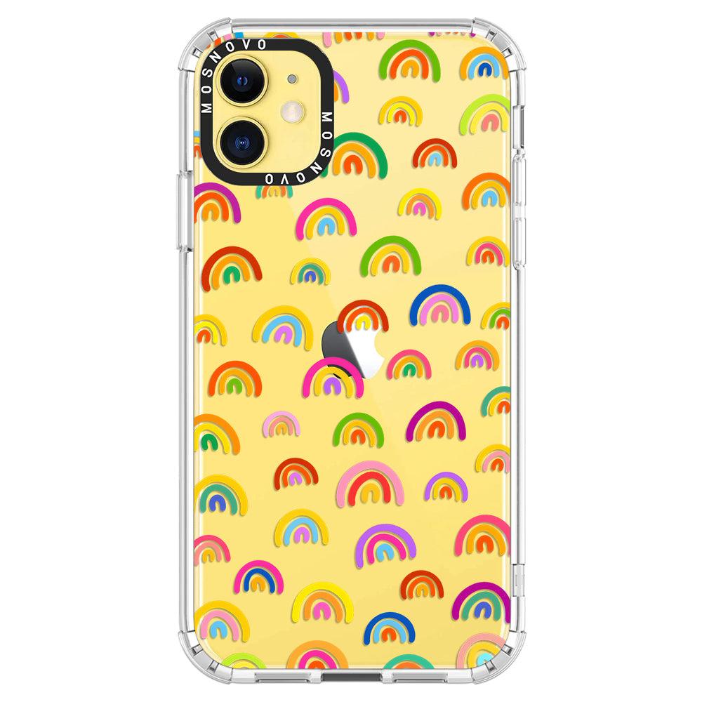 Cute Rainbow Phone Case - iPhone 11 Case - MOSNOVO