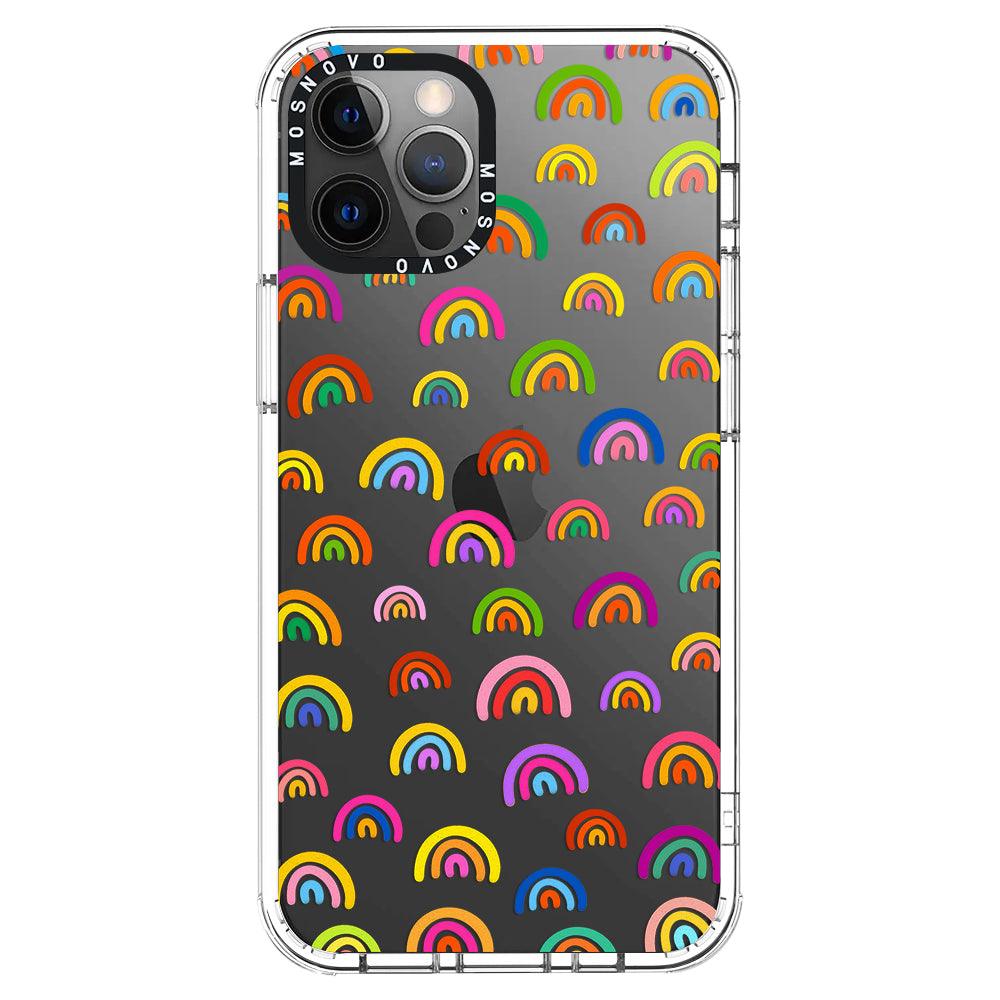 Cute Rainbow Phone Case - iPhone 12 Pro Case - MOSNOVO