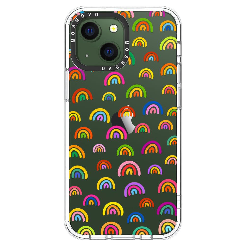 Cute Rainbow Phone Case - iPhone 13 Case - MOSNOVO